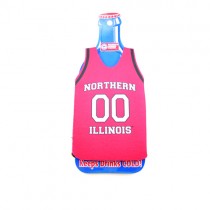 University Of Northern Illinois Bottle Huggies - Red Jersey Style Huggies - 12 For $12.00