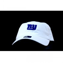 Blowout - New York Giants Caps - Classic White Slouch WOMENS Caps - 12 For $60.00