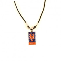 New York Mets Necklaces - Diamond Plate Style - $3.50 Each
