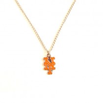 New York Mets Necklaces - AMCO Metal Chain and Pendant - $3.00