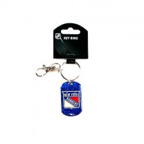 New York Rangers Keychains - Glitter Series - 12 For $24.00