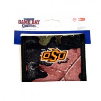 Oklahoma State Cowboys Wallets - Nylon Embroidered GameDay Style - 12 For $30.00