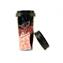 Baltimore Orioles Travel Mugs - 16OZ Hologram Style - 12 For $54.00