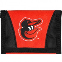 Baltimore Orioles Nylon Wallets - Chamber Style - 12 For $30.00