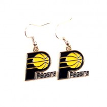 Indiana Pacers Earrings - AMCO Series2 - Dangle Earrings - 12 Pair for $33.00