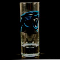 Carolina Panthers Shot Glasses - 2OZ Cordial HYPE Style - (Pattern May Be Different Than Pictured) - $2.50 Each