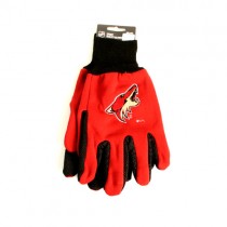 Phoenix Coyotes Gloves - Red/Black Gloves - $3.50 Per Pair