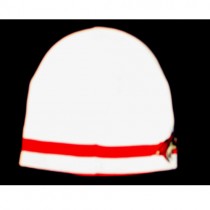 Blowout - Phoenix Coyotes Knits - White With Red Stripe Beanies - 12 For $36.00
