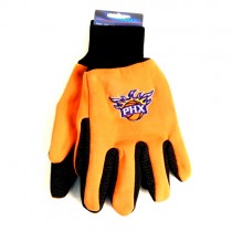 Phoenix Suns Gloves - Orange/Black Grip Gloves - $3.50 Per Pair