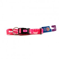 Pets - Hamilton Pet Collar - Pink Camo - Adjustable Neck Range - Assorted Sizes - 48 For $24.00