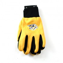 Nashville Predators Gloves - Black Palm Series - Grip Glove - (Pattern May Be Different Than Pictured) - 12 For $36.00
