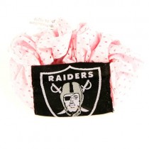 Closeout - RAIDERS - Pink Twisty/Scrunchies - 12 For $24.00