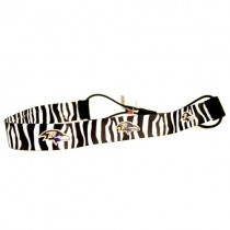 Baltimore Ravens - Zebra Style Headbands - 12 For $30.00