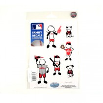 Total Blowout - Cincinnati Reds Decals - Family Decal Set - 12 Sets For $15.00