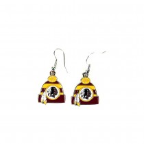 Washington Redskins Earrings - The KNITSTER - 12 Pair For $33.00