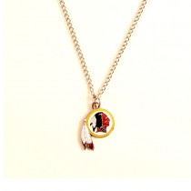 Washington Redskins Necklace - AMCO Metal Chain and Pendant - $3.00