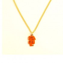 San Francisco Giants Necklace - AMCO Metal Chain and Pendant - $3.00
