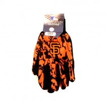 San Francisco Giants Gloves - TEAM CAMO Style - 12 Pair For $36.00