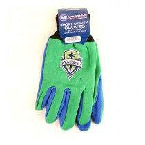 Seattle Sounders Soccer Club - 2Tone Grip Gloves - $3.50 Per Pair