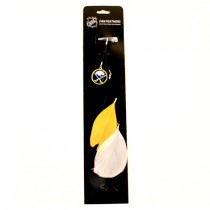 Special Buy - Buffalo Sabres Feather Hair Clips - 12 For $24.00