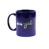 Seattle Seahawks Mugs - 11oz Girl Style Mugs - 36 For $72.00