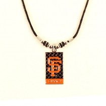San Francisco Giants Necklaces - Diamond Plate Style - 12 For $39.00