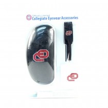 Oklahoma Sooners Sets - 3Pack Set - Sunglass Case, Croakie, Cleaning Cloth - 2 Sets For $10.00
