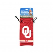 Oklahoma Sooners Sunglass Bags - Cali Style Drawstring Bags - 12 For $18.00
