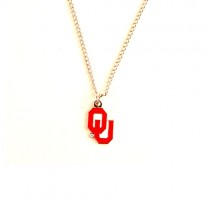 Oklahoma Sooners Necklaces - AMCO Metal Chain and Pendant - $3.00