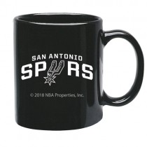 San Antonio Spurs Mugs - 15oz Black Ultra Style Mugs - 12 For $54.00