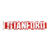 Blowout - Stanford University Bumper Stickers - 3"x12" Win Style - 12 For $12.00