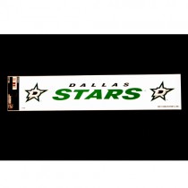 Dallas Stars Bumper Stickers - 2"x10" R Style - 12 For $12.00