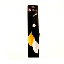 Special Buy - Pittsburgh Steelers Feather Hair Clips - 12 For $24.00
