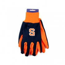 Syracuse Gloves - Blue Glove With Orange Palm - 12 Pair For $36.00