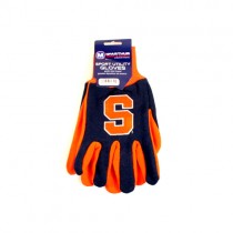 Syracuse Gloves - Blue.Orange 2Tone Grip Gloves - 12 Pair For $36.00