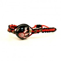 Blowout - Toronto Raptors Merchandise - Single Nut Macramé Bracelets  - 12 For $24.00
