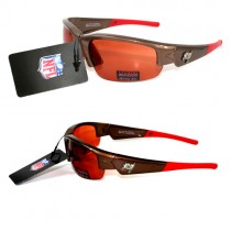 Tampa Bay Buccaneers Sunglasses - Tampa Brown Dynasty Style - 12 Pair For $60.00