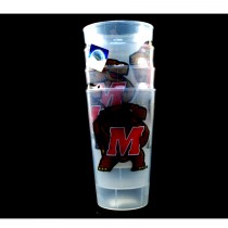 Blowout - Maryland Terapins Tumblers - 16OZ 4Pack Tumbler Set - 12 Sets For $24.00