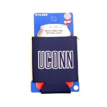 UCONN Huskies Merchandise - Blue Neoprene Can Huggies - 12 For $24.00