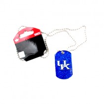 Kentucky Wildcats Necklaces - Glitter Series Pendants - 12 For $30.00