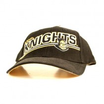 UCF Knights Caps - BIG TEXT Black Caps - 2 For $10.00