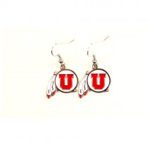 Utah Utes Earrings - AMCO Series2 - Dangle Earrings - 12 Pair for $33.00