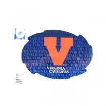 Virginia Cavaliers Magnets - 5" Swirl Wordmark Style - 12 For $18.00