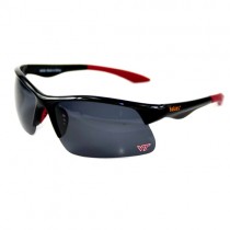 Virginia Tech Sunglasses - Cali#05 Blade Style Black - 12 Pair For $48.00