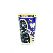 Washington Huskies 16OZ Glass Pints - With Star Wars Logo - 12 For $24.00