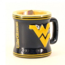 West Virginia Shotglass - 2OZ Sculpted Mug - Mountaineers - $3.50 Each