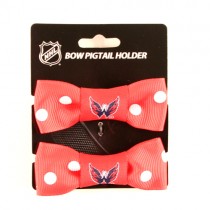 Washington Capitals Hockey - 2Pack Bowtie Style Ponies - 12 Packs For $18.00