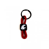 Washington State Cougars Keychains - ROPE Style - 12 For $15.00