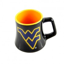 West Virginia Mountaineers Mini Mugs - SERIES2 - Ceramic 2OZ Shot Mugs - 12 For $36.00