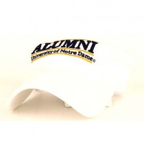 Blowout - Notre Dame Caps - White Alumni Hats - 12 For $36.00